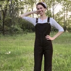 Revivall Clothing cotton overalls womens XS 1940’s vintage rento land girl